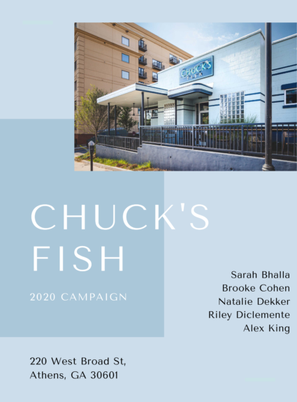 2020 Campaign: Chuck’s Fish